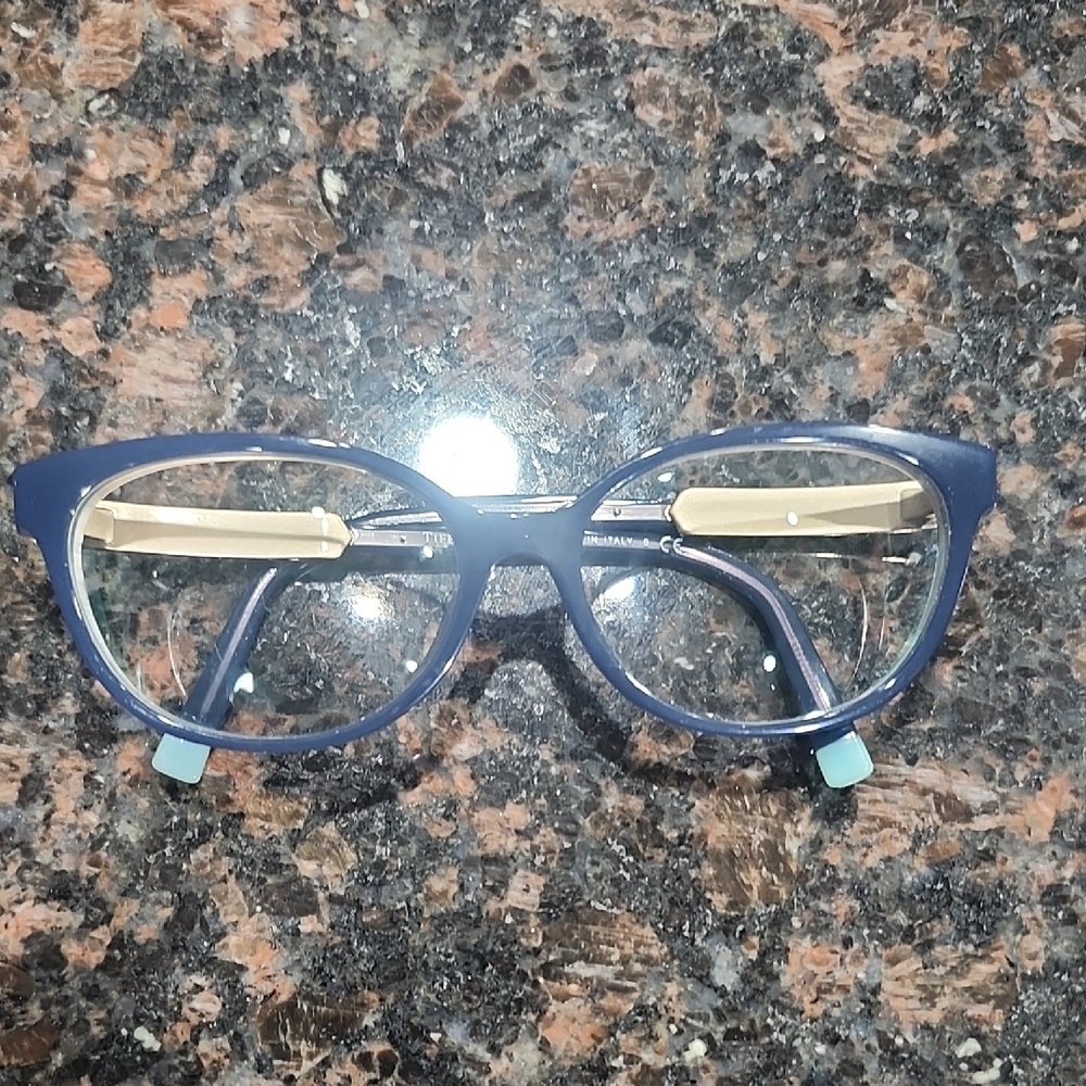 Tiffany & Co. Navy Blue Eyewear - Picture 4 of 4